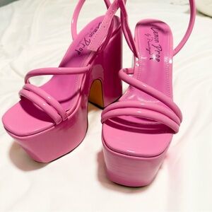 Pink Platform Heels
